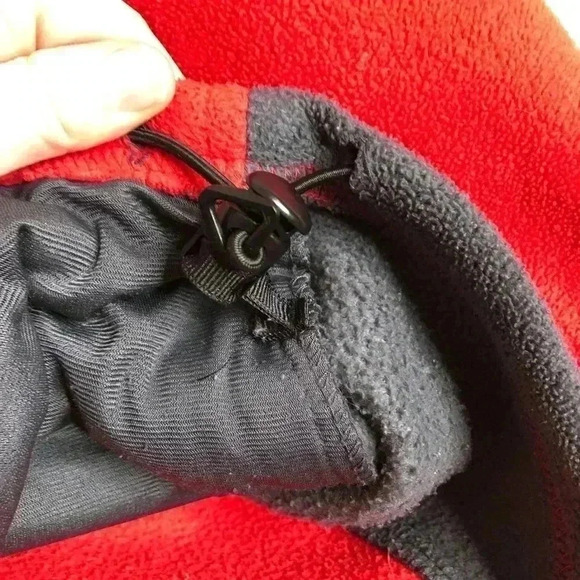 Columbia Red & Grey Fleece Jacket  Size Small - Picture 10 of 15